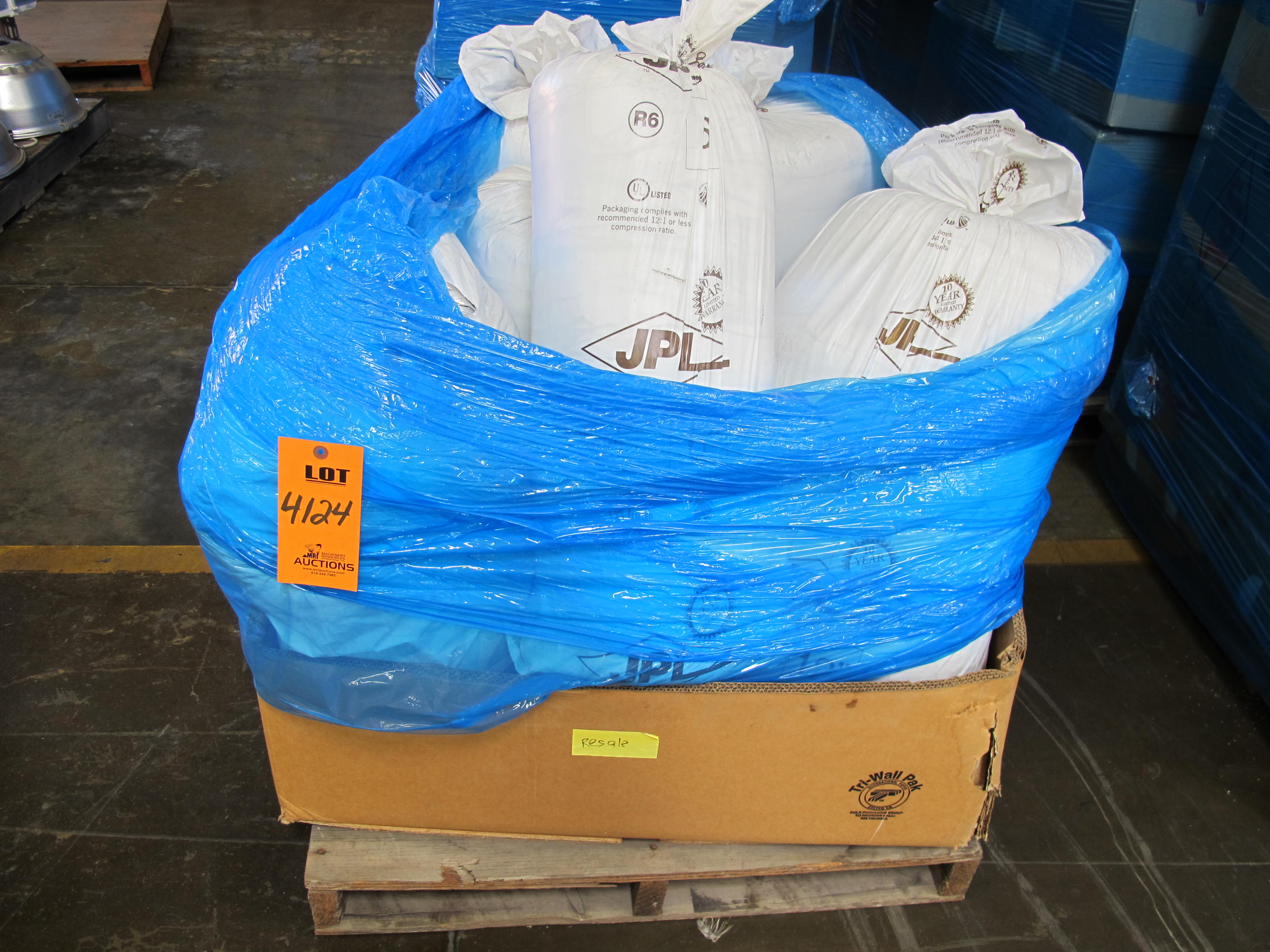 MISC. JPL AND HART AND COOLEY INSULATION. LOADING & HANDLING FEE $15-4124